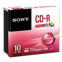 Blank CDS | Sony 10CDQ80PS | Quzo