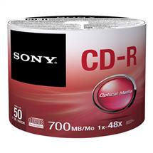 Blank CDS | Sony CD-R 48x, 50 700 MB 50 pc(s) | Quzo