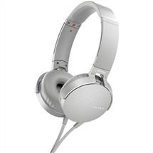 Sony MDR-XB550AP | Sony MDR-XB550AP Headset Wired Head-band Calls/Music White