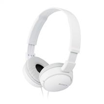 Sony MDR-ZX110AP | Over Head Wired Headphones White | Quzo UK
