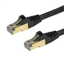 StarTech.com 0.50m CAT6a Ethernet Cable  10 Gigabit Shielded Snagless