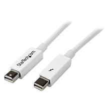 StarTech.com 0.5m White Thunderbolt Cable - M/M | Quzo UK