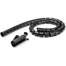 Deals | StarTech.com 1.5 m (4.9 ft.) CableManagement Sleeve  Spiral  45 mm