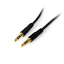 Audio Cables | StarTech.com 10 ft Slim 3.5mm Stereo Audio Cable - M/M