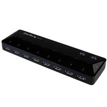 StarTech.com 10Port USB 3.0 Hub with Charge and Sync Ports  2 x 1.5A