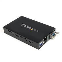 StarTech.com 1000 Mbps Gigabit Single Mode Fiber Media Converter LC 40