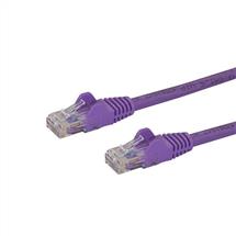 StarTech.com 100ft CAT6 Ethernet Cable  Purple CAT 6 Gigabit Ethernet