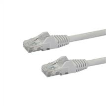 StarTech.com 100ft CAT6 Ethernet Cable  White CAT 6 Gigabit Ethernet