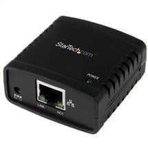 Startech Print Servers | StarTech.com 10/100Mbps Ethernet to USB 2.0 Network LPR Print Server