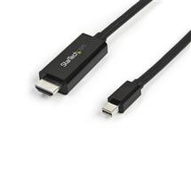 StarTech.com 10ft (3m) Mini DisplayPort to HDMI Cable  4K 30Hz Video