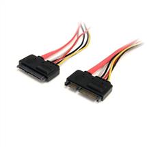 Startech Sata Cables | StarTech.com 12in 22 Pin SATA Power and Data Extension Cable