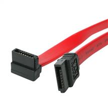 Startech Sata Cables | StarTech.com 12in SATA to Right Angle SATA Serial ATA Cable