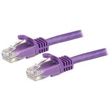 StarTech.com 15m CAT6 Ethernet Cable  Purple CAT 6 Gigabit Ethernet
