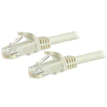StarTech.com 15m CAT6 Ethernet Cable  White CAT 6 Gigabit Ethernet