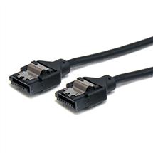 Startech Sata Cables | StarTech.com 18in Latching Round SATA Cable | Quzo