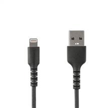 StarTech.com 3 foot (1m) Durable Black USBA to Lightning Cable  Heavy