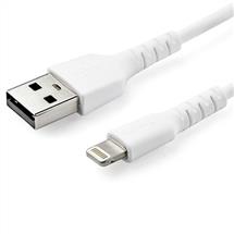 StarTech.com 3 foot (1m) Durable White USBA to Lightning Cable  Heavy