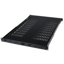 StarTech.com 1U Adjustable Vented Server Rack Mount Shelf  175lbs