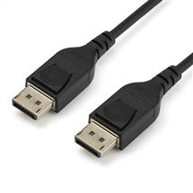 Startech Displayport Cables | StarTech.com 2 m VESA Certified DisplayPort 1.4 Cable  8K 60Hz HBR3