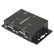 Cables | StarTech.com 2 Port Industrial Wall Mountable USB to Serial Adapter