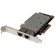 StarTech.com 2Port PCI Express 10GBaseT Ethernet Network Card  with