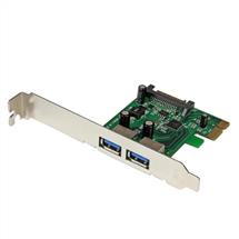 StarTech.com 2 Port PCI Express (PCIe) SuperSpeed USB 3.0 Card Adapter
