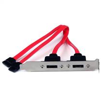 Startech Sata Cables | StarTech.com 2 Port SATA to eSATA Slot Plate Bracket
