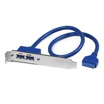 Deals | StarTech.com 2 Port USB 3.0 A Female Slot Plate Adapter