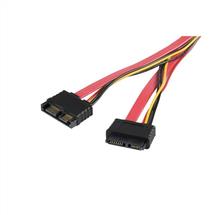 Startech Sata Cables | StarTech.com 20in Slimline SATA Extension Cable | In Stock