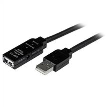 Cables | StarTech.com 20m USB 2.0 Active Extension Cable  M/F. Cable length: 20