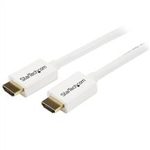 Hdmi Cables | StarTech.com 2m (6 ft) White CL3 Inwall High Speed HDMI Cable  Ultra