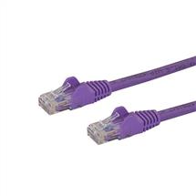 StarTech.com 2m CAT6 Ethernet Cable  Purple CAT 6 Gigabit Ethernet