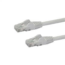 StarTech.com 2m CAT6 Ethernet Cable  White CAT 6 Gigabit Ethernet Wire