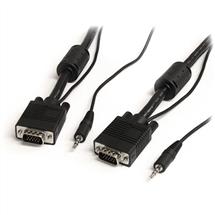StarTech.com 2m Coax High Resolution Monitor VGA Cable with Audio HD15
