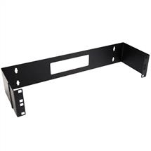 Aluminum, Steel | StarTech.com 2U 19in Hinged Wall Mount Bracket for Patch Panels