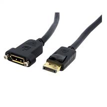 Displayport Cables | StarTech.com 3ft (1m) Panel Mount DisplayPort Cable  4K x 2K