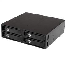 Storage Drive Enclosures | StarTech.com 4bay mobile rack backplane for 2.5in SATA/SAS drives,