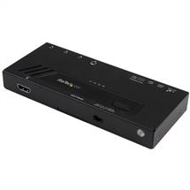 Startech Video Switches | StarTech.com 4Port HDMI Automatic Video Switch  4K with Fast