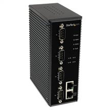 StarTech.com 4 Port Industrial RS232 / 422 / 485 Serial to IP Ethernet