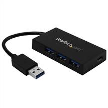 StarTech.com 4 Port USB 3.0 Hub  USB TypeA Hub with 1x USBC & 3x USBA