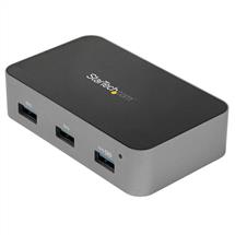 StarTech.com 4 Port USB C Hub with Power Adapter  USB 3.1/3.2 Gen 2