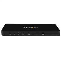 StarTech.com 4K HDMI 4Port Video Splitter – 1x4 HDMI Splitter w/ Solid