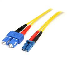 Startech Fibre Optic Cables | StarTech.com Fiber Optic Cable  SingleMode Duplex 9/125  LSZH  LC/SC