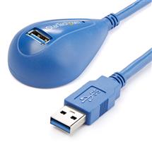 StarTech.com 5 ft Desktop SuperSpeed USB 3.0 Extension Cable  A to A