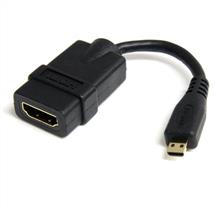 StarTech.com Micro HDMI to HDMI Adapter  4K 30Hz Video  Durable High