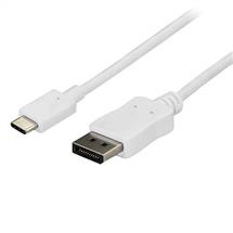 Startech 6ft/1.8m USB C to DisplayPort 1.2 Cable | StarTech.com 6ft/1.8m USB C to DisplayPort 1.2 Cable 4K 60Hz  USBC to