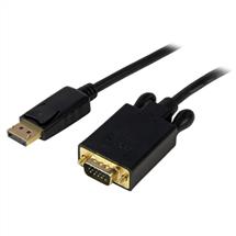 Startech 6ft (1.8m) DisplayPort to VGA Cable - | StarTech.com 6ft (1.8m) DisplayPort to VGA Cable  Active DisplayPort
