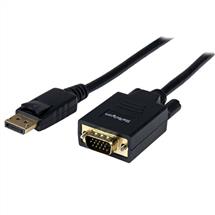 StarTech.com 6ft (1.8m) DisplayPort to VGA Cable  Active DisplayPort