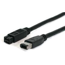 Firewire Cables | StarTech.com 6 ft IEEE-1394 Firewire Cable 9-6 M/M