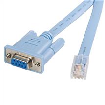 StarTech.com 6 ft RJ45 to DB9 Cisco Console Management Router Cable